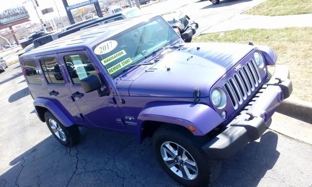 used 2017 Jeep Wrangler Unlimited car, priced at $24,500