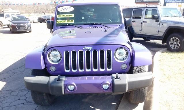 used 2017 Jeep Wrangler Unlimited car, priced at $24,500