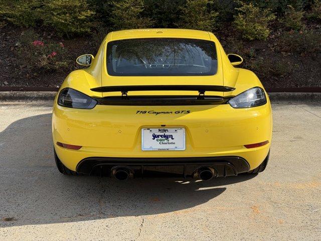 used 2024 Porsche 718 Cayman car, priced at $115,498