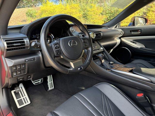 used 2022 Lexus RC F car, priced at $66,988