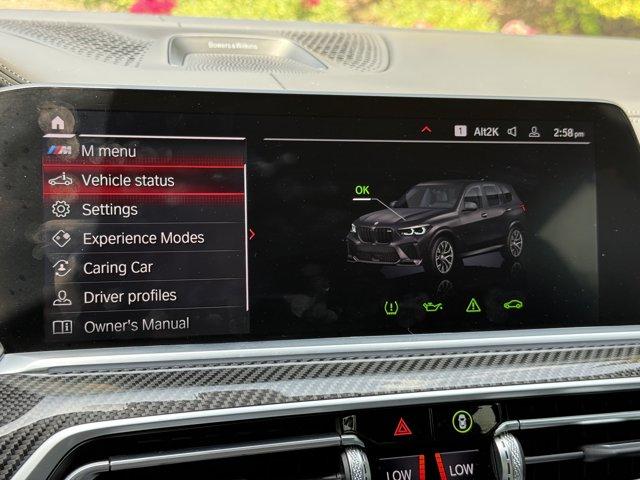 used 2022 BMW X5 M car, priced at $79,995