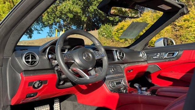 used 2018 Mercedes-Benz SL 550 car, priced at $45,299