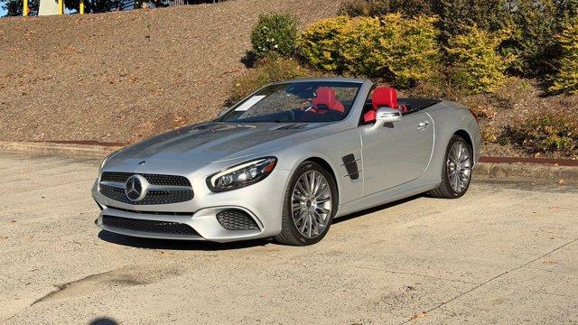 used 2018 Mercedes-Benz SL 550 car, priced at $45,299