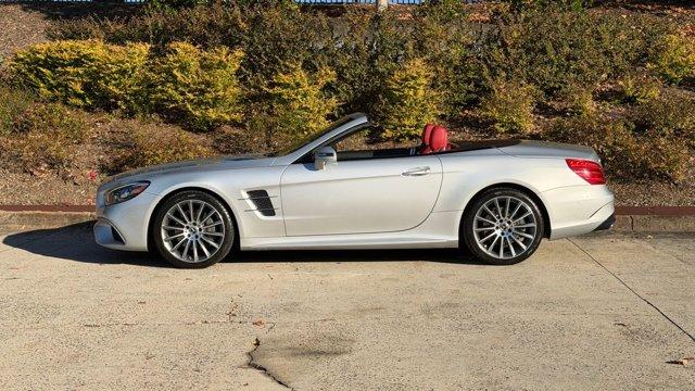 used 2018 Mercedes-Benz SL 550 car, priced at $45,299