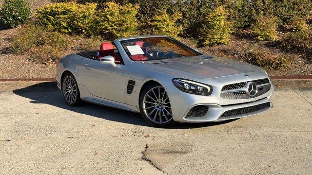 used 2018 Mercedes-Benz SL 550 car, priced at $45,299