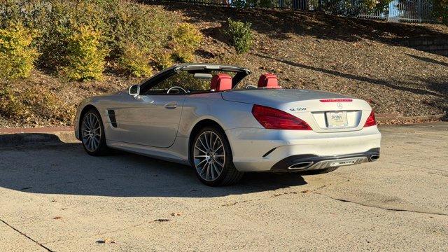 used 2018 Mercedes-Benz SL 550 car, priced at $45,299