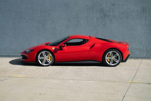 used 2024 Ferrari 296 GTS car, priced at $489,970
