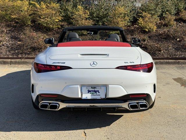 used 2023 Mercedes-Benz AMG SL 55 car, priced at $115,999