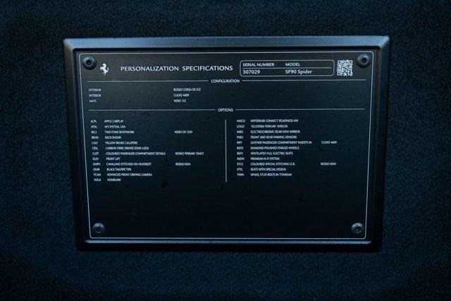 used 2024 Ferrari SF90 Spider car, priced at $626,899