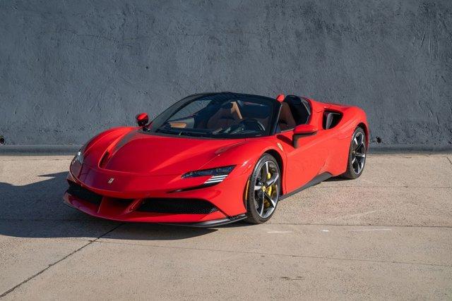 used 2024 Ferrari SF90 Spider car, priced at $626,899