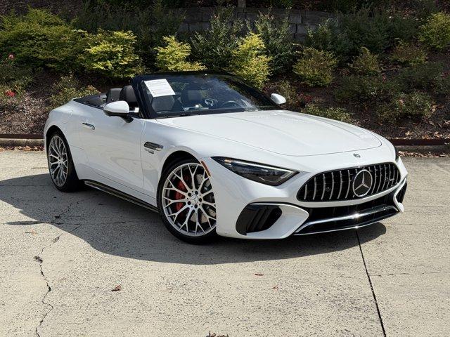 used 2022 Mercedes-Benz AMG SL 55 car, priced at $111,000