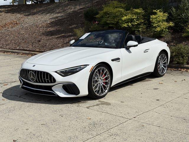 used 2022 Mercedes-Benz AMG SL 55 car, priced at $111,000