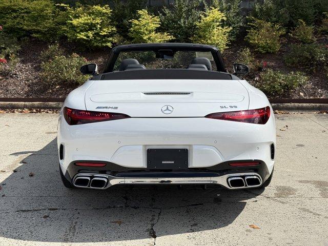 used 2022 Mercedes-Benz AMG SL 55 car, priced at $111,000