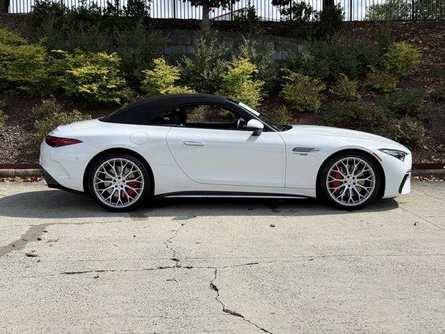 used 2022 Mercedes-Benz AMG SL 55 car, priced at $111,000