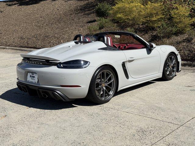 used 2021 Porsche 718 Spyder car, priced at $124,999