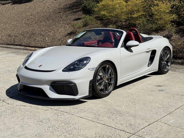 used 2021 Porsche 718 Spyder car, priced at $124,999