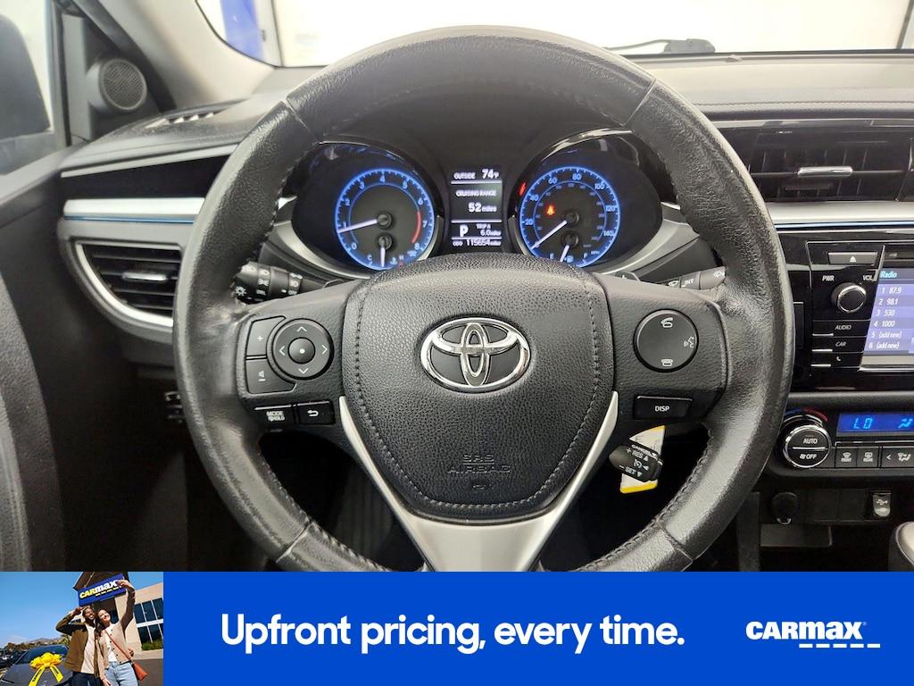 used 2015 Toyota Corolla car, priced at $13,998