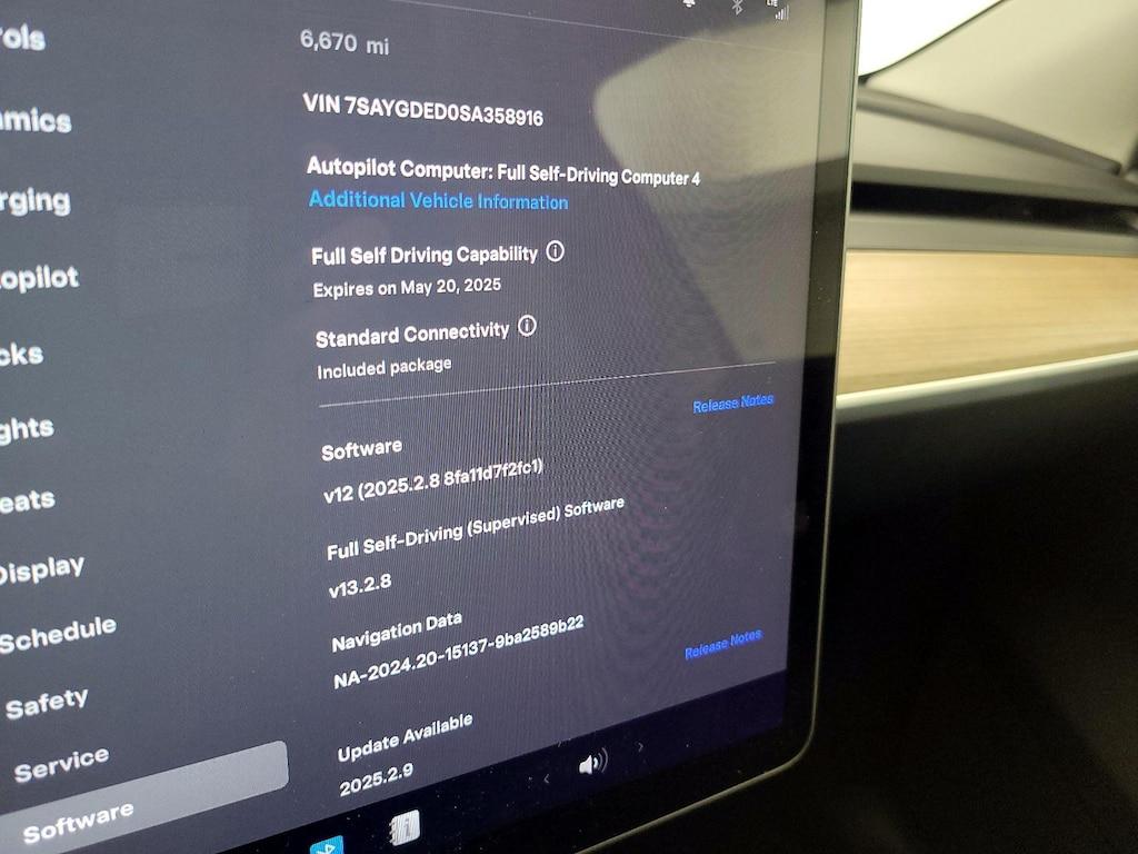 used 2025 Tesla Model Y car, priced at $39,998