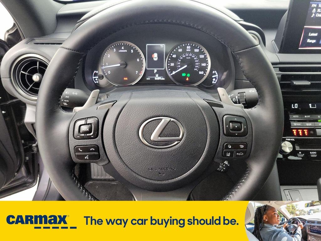 used 2024 Lexus IS 350 car, priced at $43,998