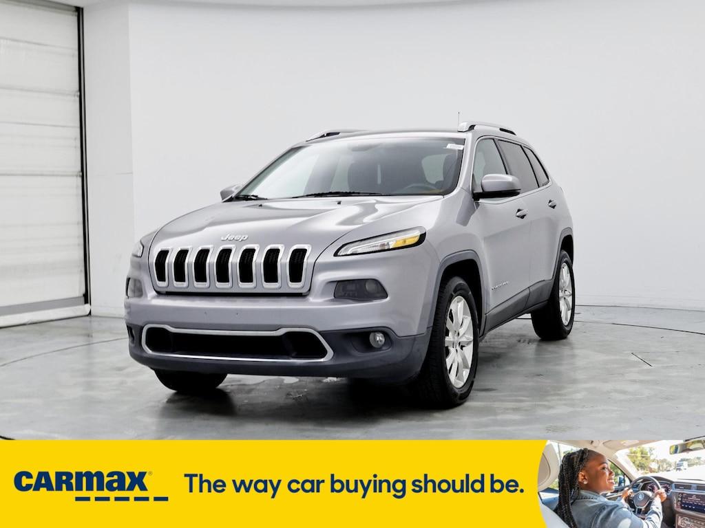 used 2017 Jeep Cherokee car, priced at $14,998