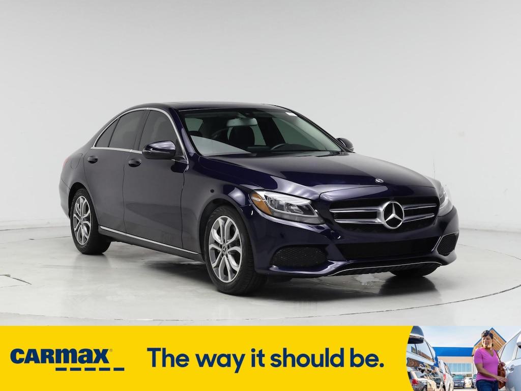used 2018 Mercedes-Benz C-Class car, priced at $22,998