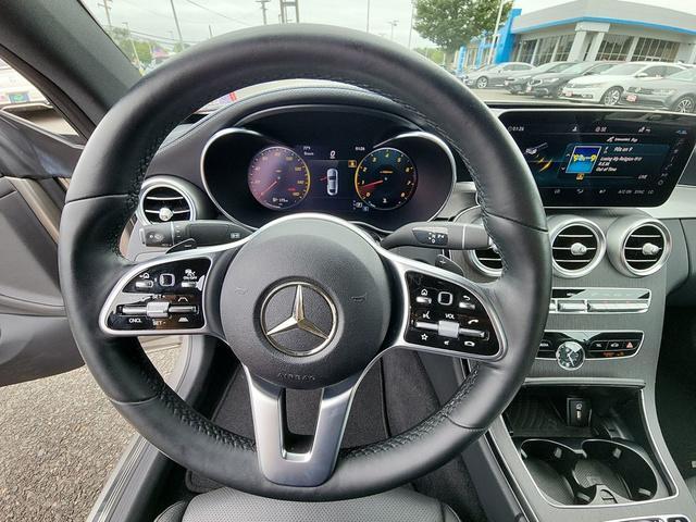 used 2019 Mercedes-Benz C-Class car, priced at $18,712
