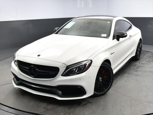 used 2018 Mercedes-Benz AMG C 63 car, priced at $61,999