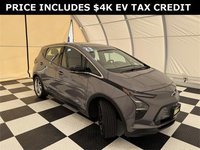 used 2023 Chevrolet Bolt EV car, priced at $14,491