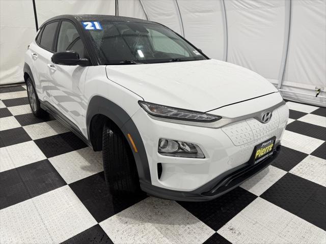 used 2021 Hyundai Kona EV car, priced at $20,999