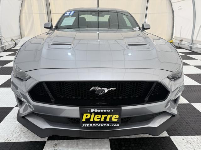 used 2021 Ford Mustang car, priced at $34,995