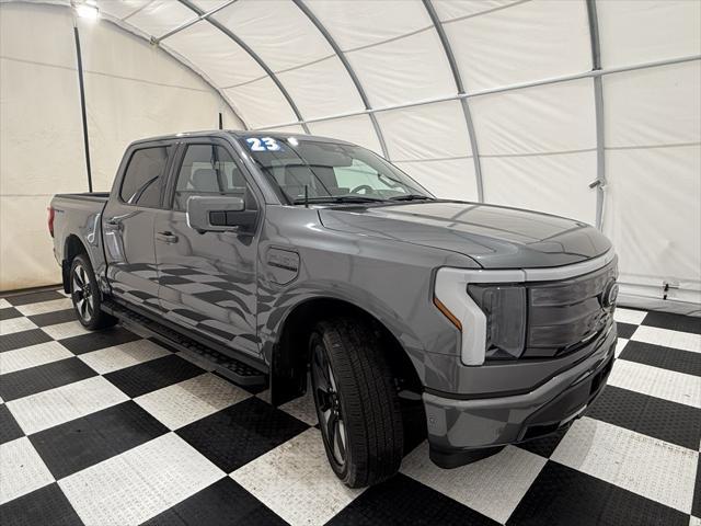 used 2023 Ford F-150 Lightning car, priced at $65,995