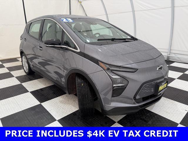 used 2023 Chevrolet Bolt EV car, priced at $13,780