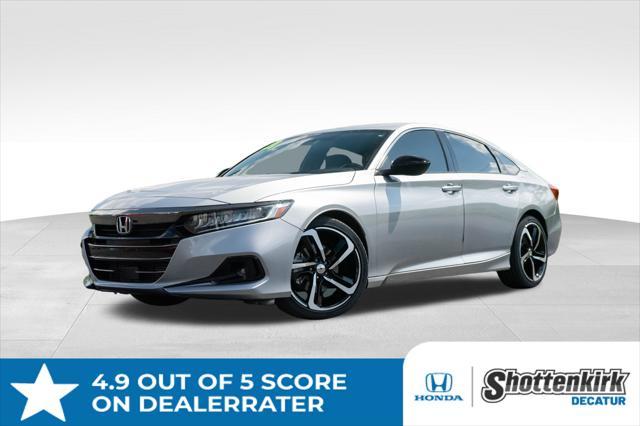 used 2021 Honda Accord car, priced at $23,720