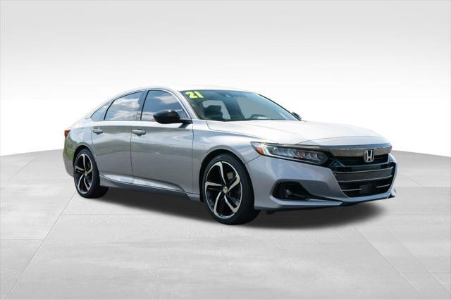 used 2021 Honda Accord car, priced at $23,720