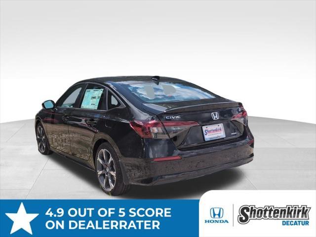 new 2025 Honda Civic Hybrid car, priced at $33,100