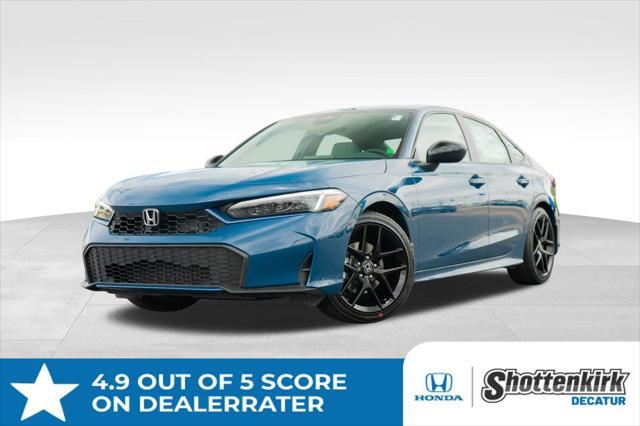 new 2025 Honda Civic Hybrid car, priced at $30,555