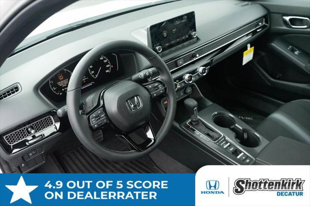 new 2025 Honda Civic car, priced at $29,055