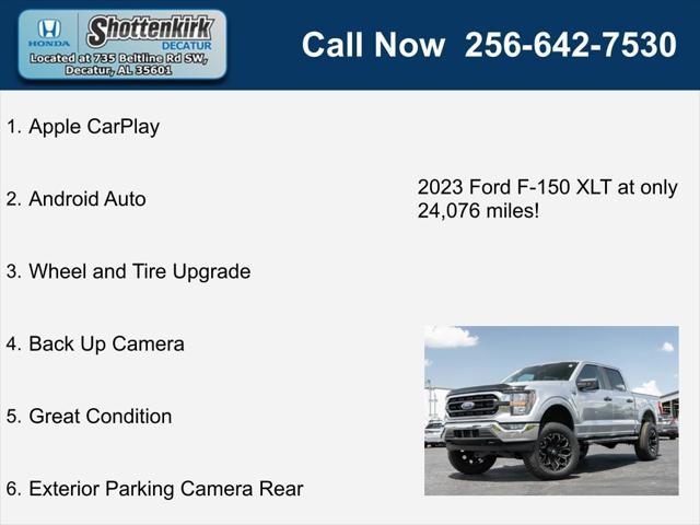 used 2023 Ford F-150 car, priced at $42,062