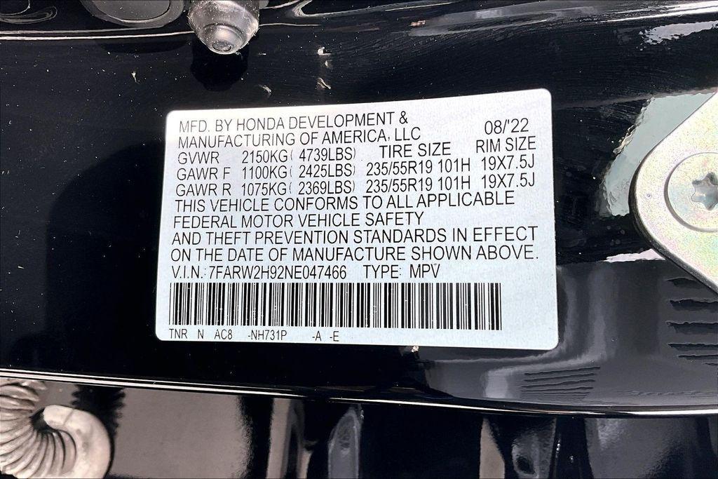 used 2022 Honda CR-V car, priced at $29,814