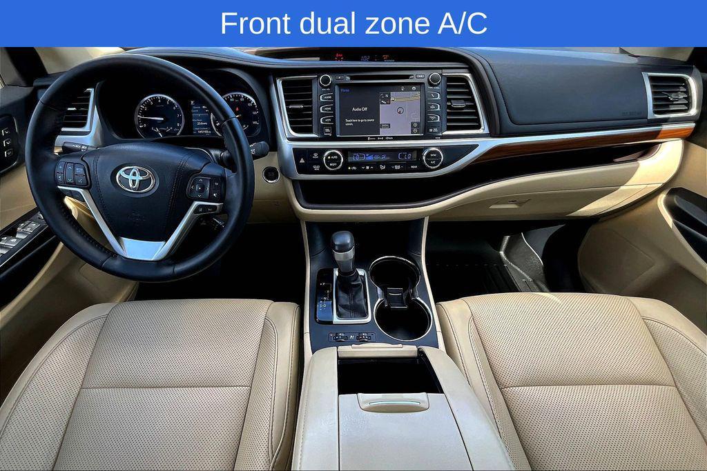 used 2017 Toyota Highlander car, priced at $19,347