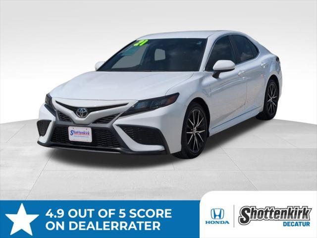 used 2021 Toyota Camry car, priced at $23,816