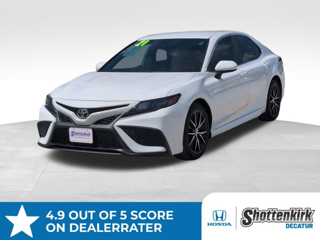 used 2021 Toyota Camry car, priced at $23,507