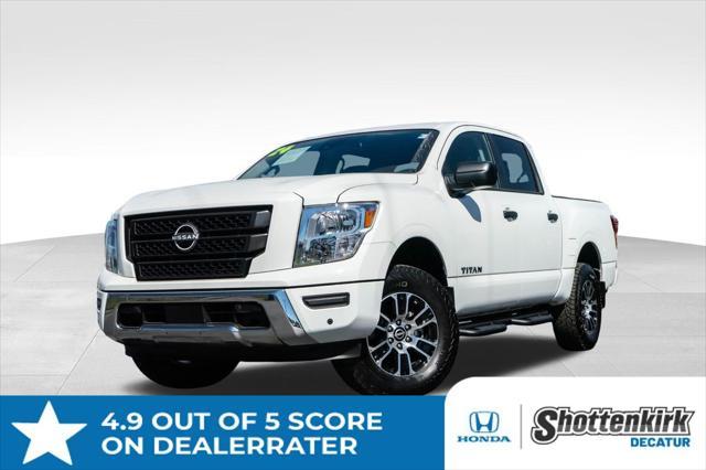 used 2024 Nissan Titan car, priced at $44,098