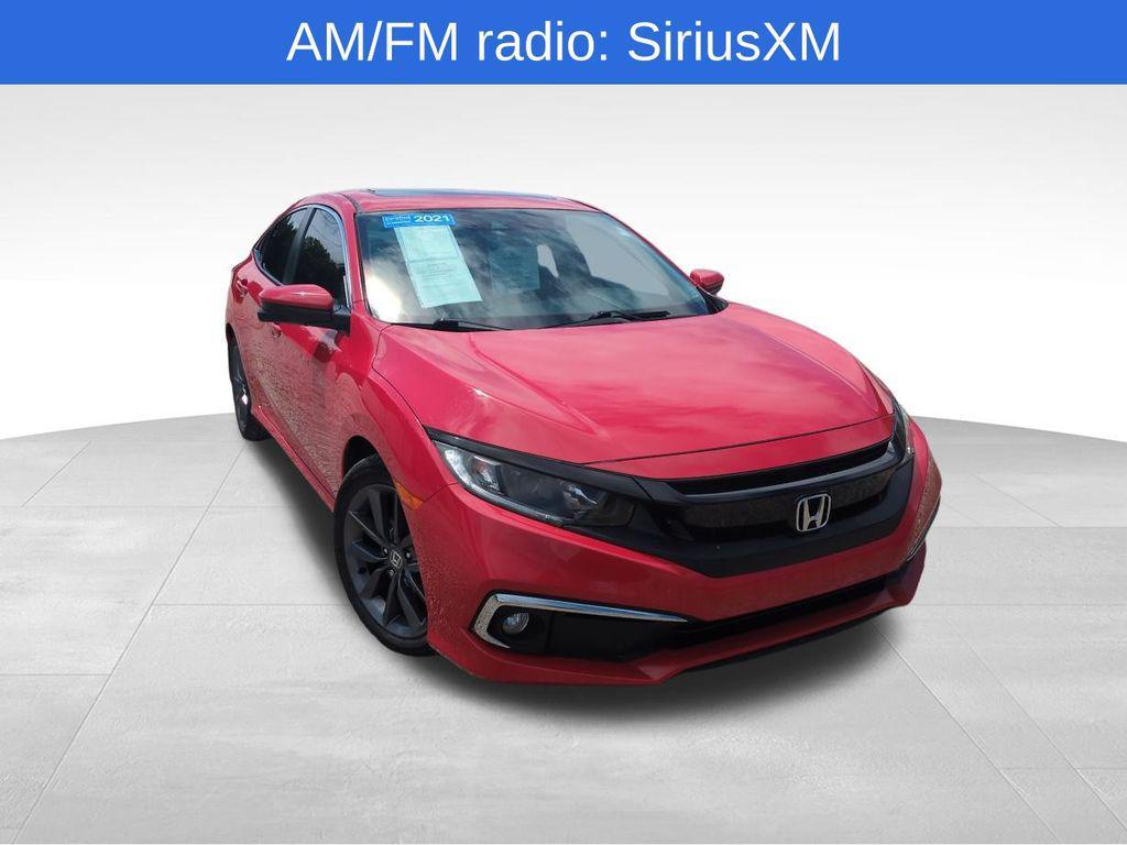used 2021 Honda Civic car, priced at $23,189