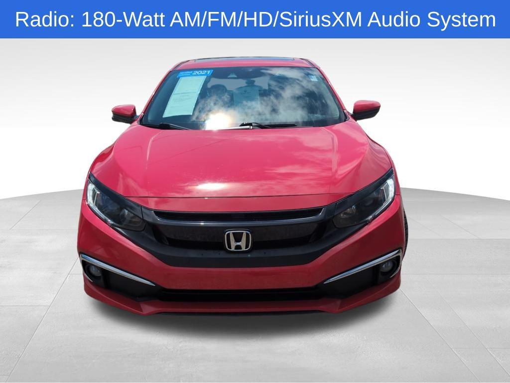 used 2021 Honda Civic car, priced at $23,189