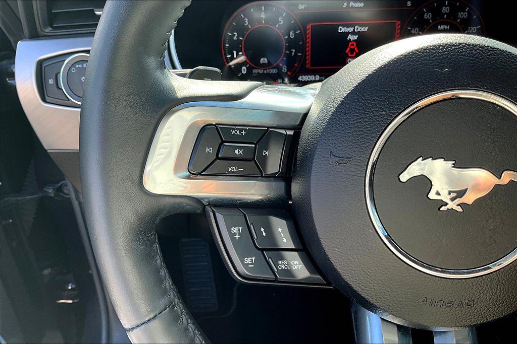 used 2022 Ford Mustang car, priced at $37,805