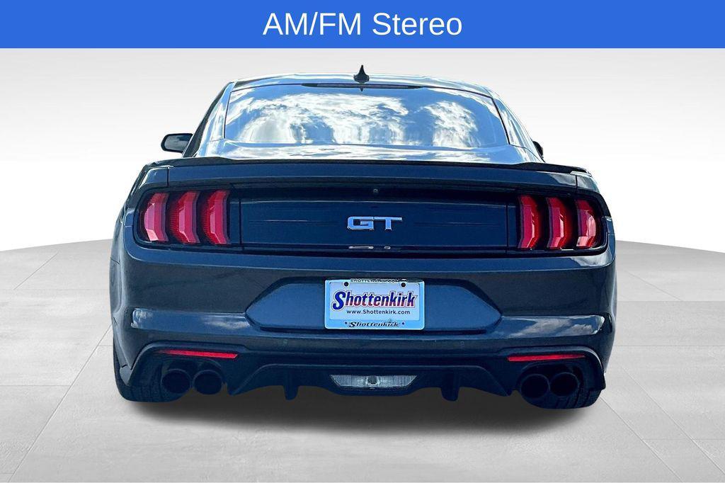 used 2022 Ford Mustang car, priced at $37,805