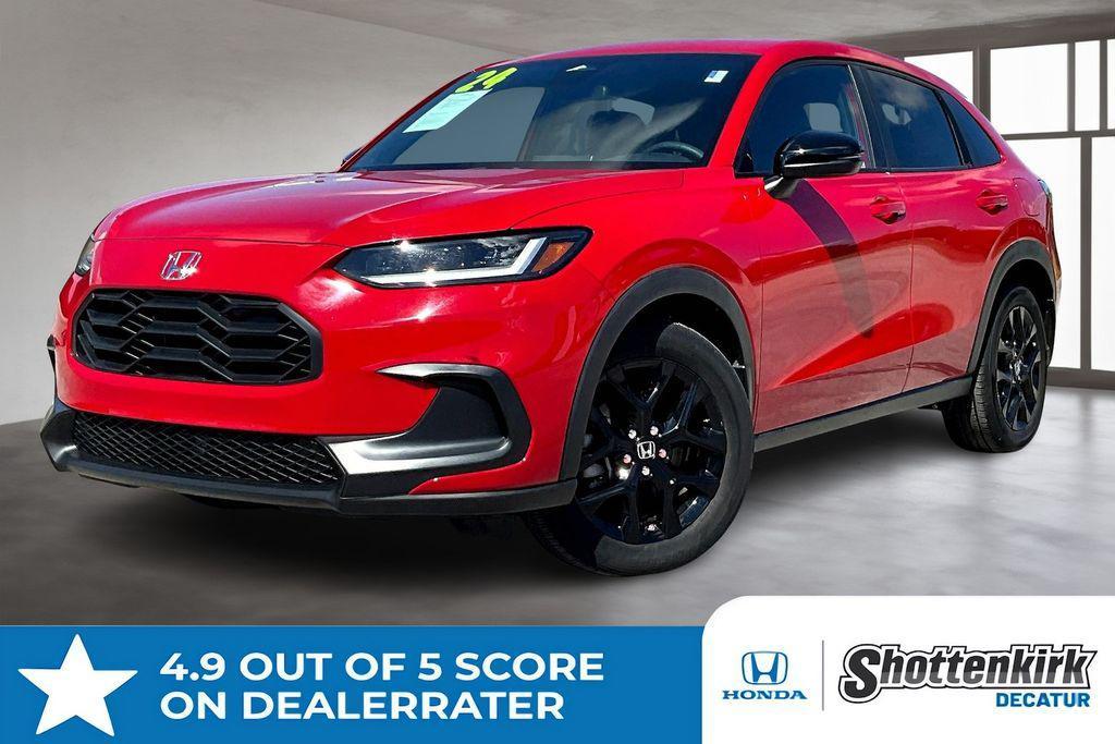 used 2024 Honda HR-V car, priced at $26,423