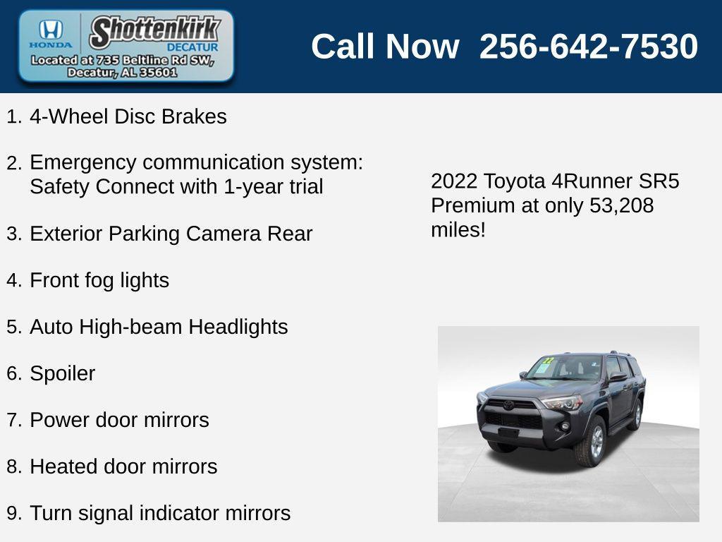 used 2022 Toyota 4Runner car, priced at $37,830