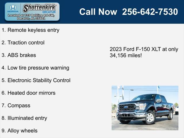 used 2023 Ford F-150 car, priced at $42,445